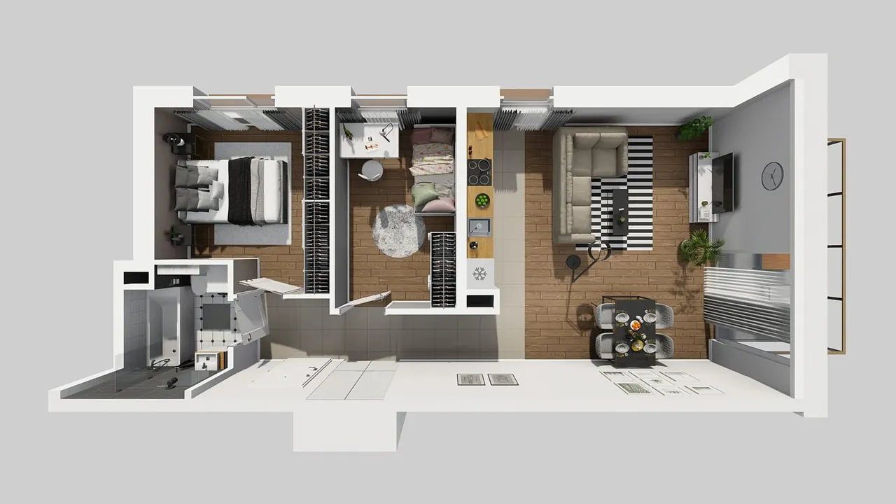 Лот APARTAMENTY KAMIEŃSKIEGO_1_1_B_MK_24 — APARTAMENTY KAMIEŃSKIEGO