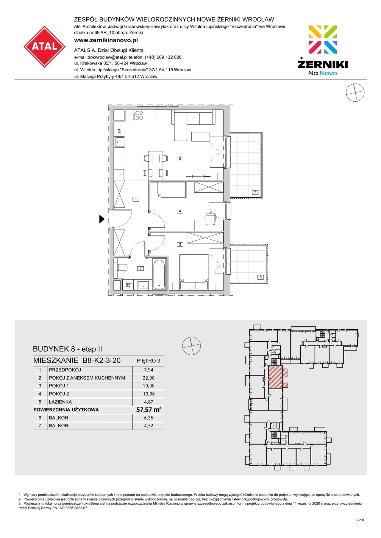 Unit B8-K2-3-20 — Al. Architektów