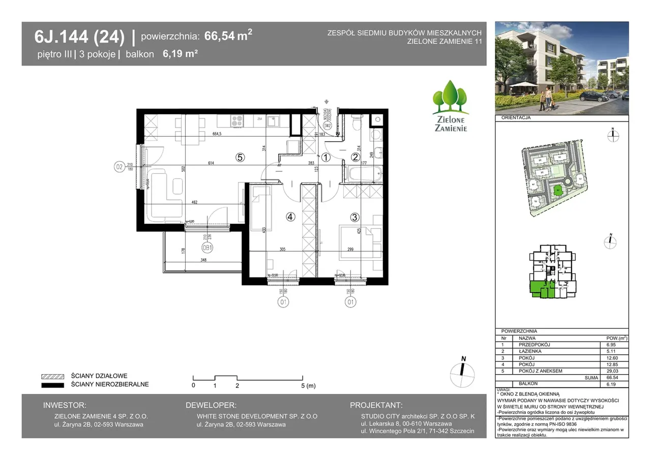 Лот 6J.144 — NordSpace Zamienie | Inteligetny park biznesowy
