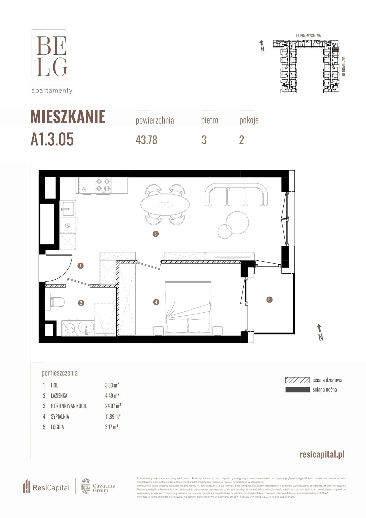 Lokal 2/A1.3.05 — CAVATINA SPV 32 SPÓŁKA Z OGRANICZONĄ ODPOWIEDZIALNOŚCIĄ