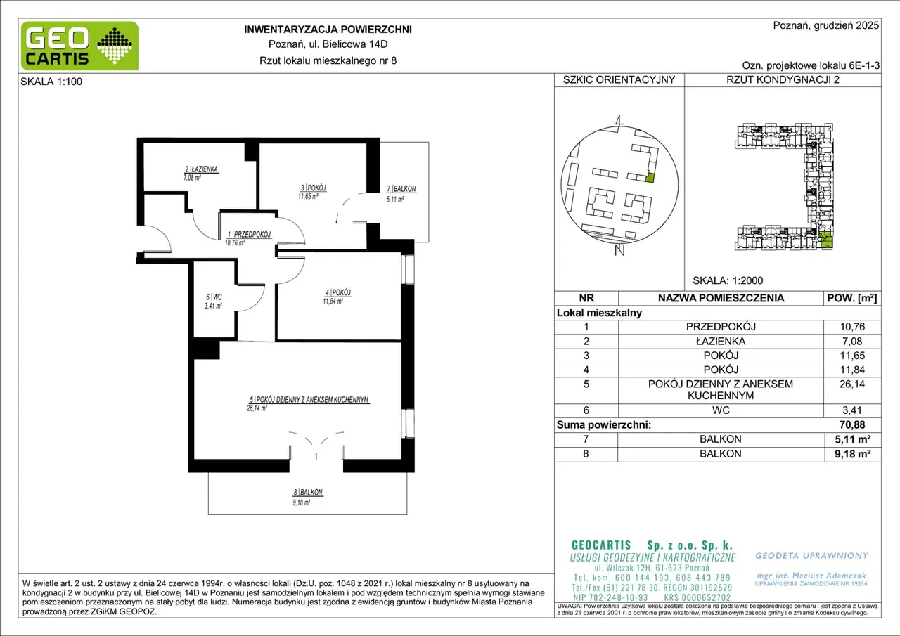 Unit 6E-1-3 — Bielicowa