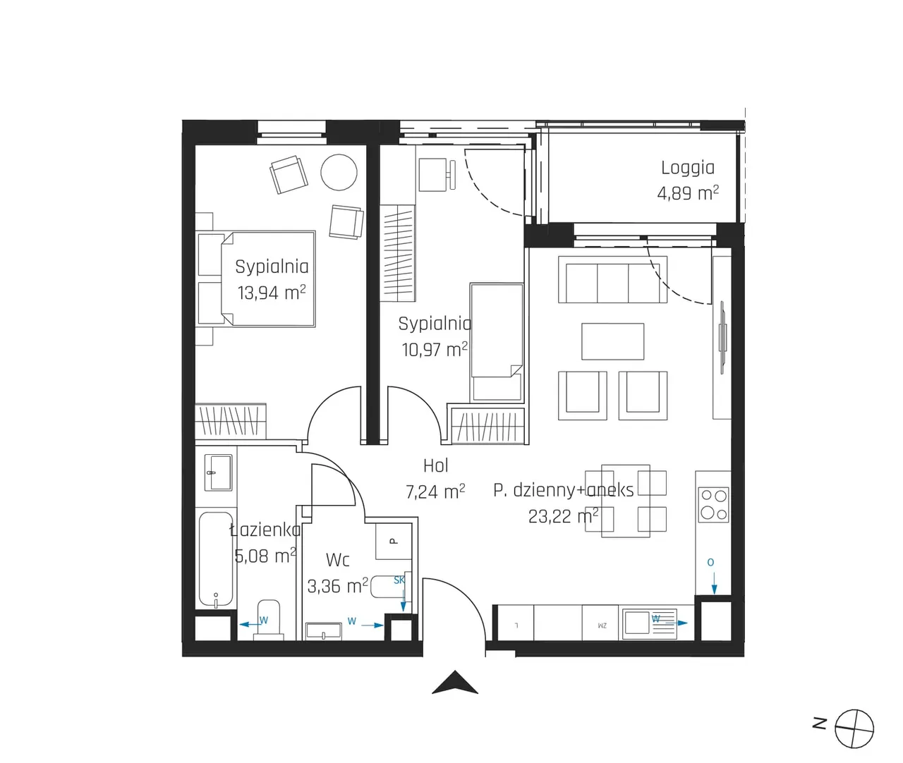 Лот 5M27 — Nadmotławie Apartments
