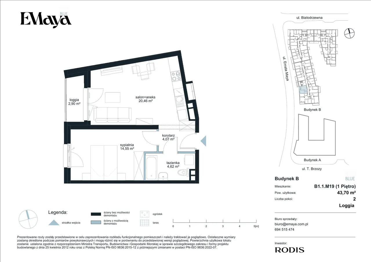 Lokal B/B1.1.M19 — E.MAYA