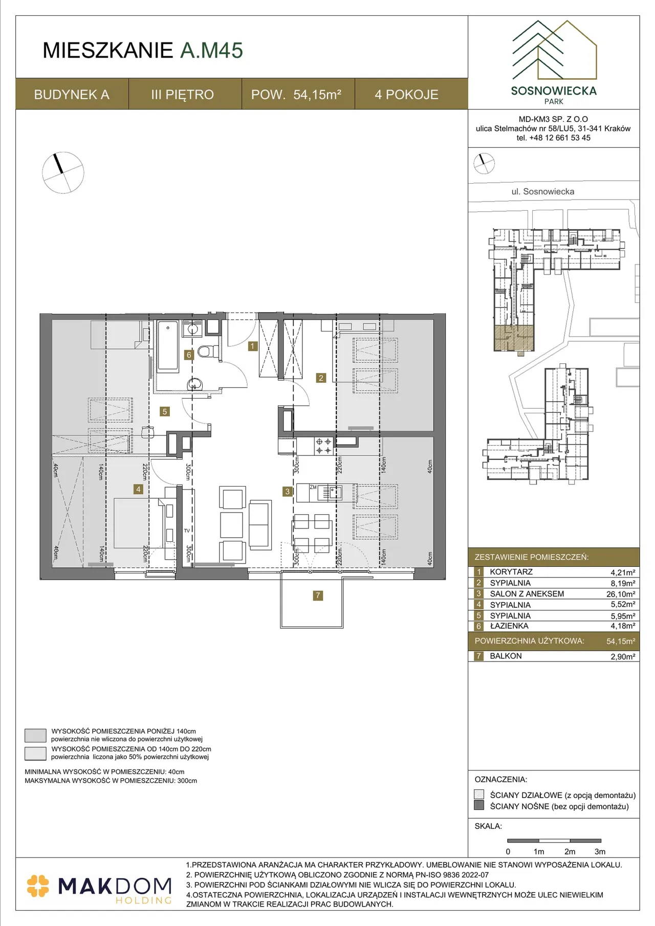 Unit A/A.M45 — Sosnowiecka Park
