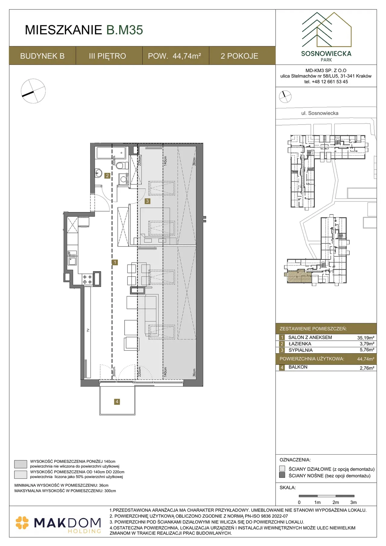 Лот B/B.M35 — Sosnowiecka Park