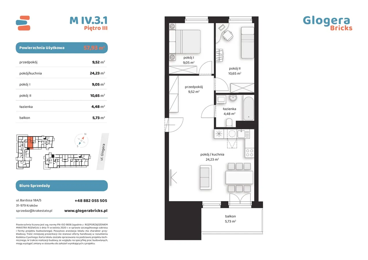 Unit M IV.3.1 — Glogera Bricks