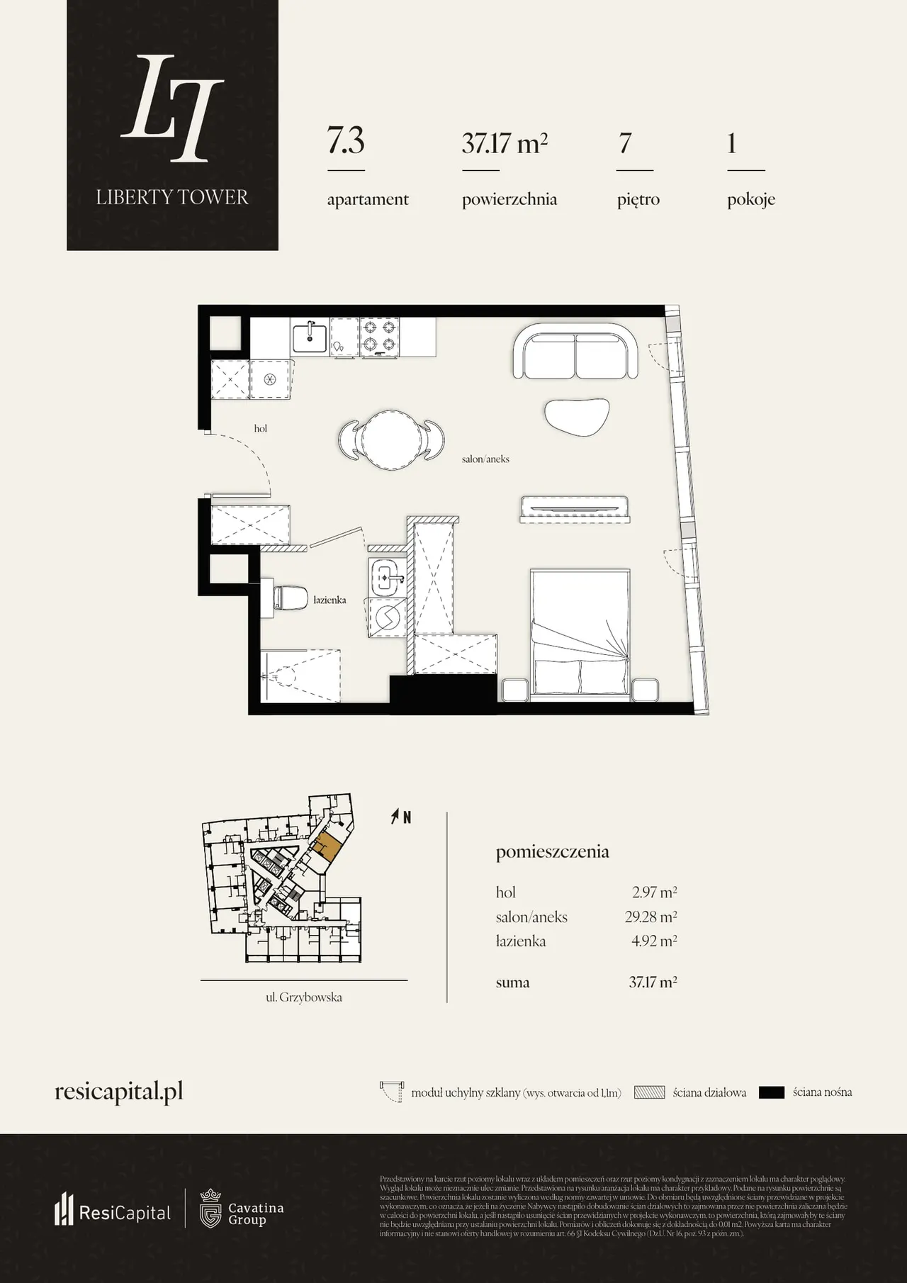 Lokal 1/7.3 — Liberty Tower