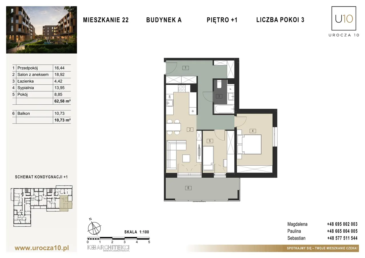 Lokal A22 — Urocza 10E